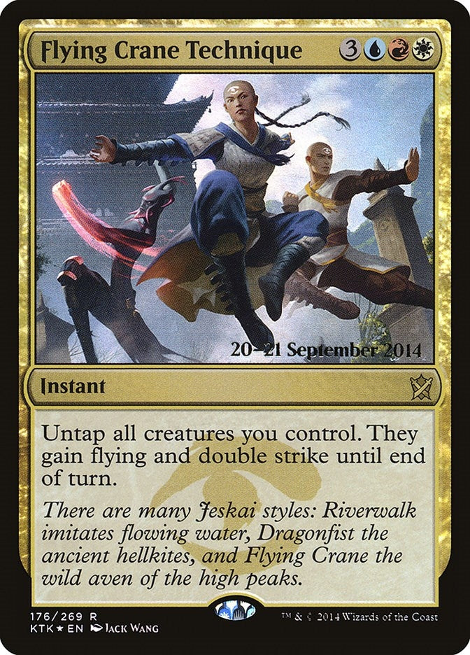 Flying Crane Technique (176) [PRE]