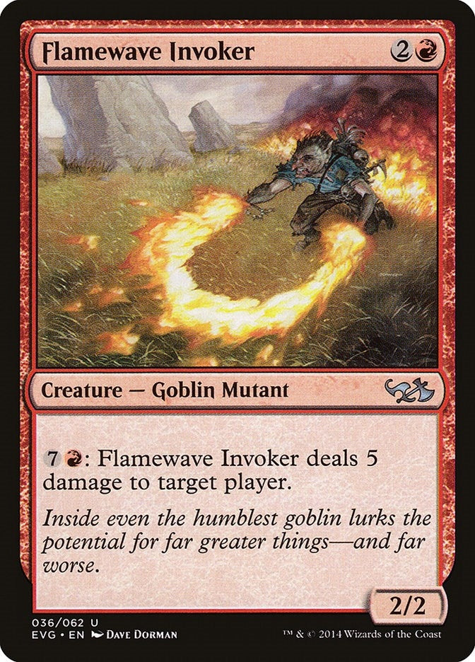 Flamewave Invoker Elves vs Goblins [DD3]