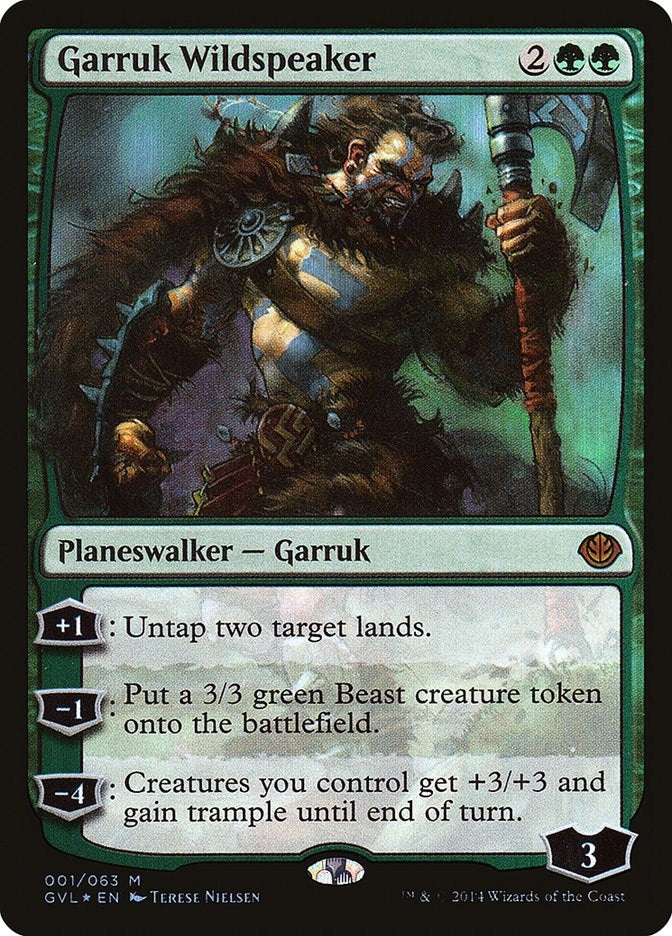 Garruk Wildspeaker (1) [DD3]