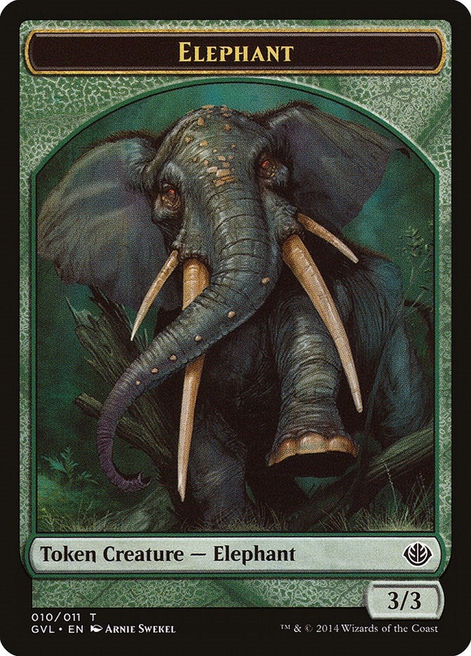 Elephant Token (10) [DD3]