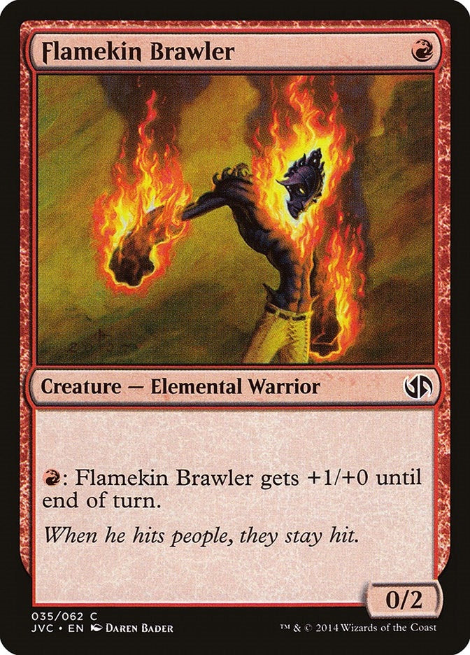 Flamekin Brawler (35) [DD3]