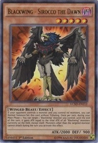 Blackwing Sirocco the Dawn (LC5D-EN112) [LC05]