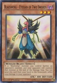 Blackwing Etesian of Two Swords (LC5D-EN123) [LC05]