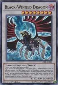Black Winged Dragon UR (LC5D-EN135) [LC05]