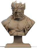 Logan Resin Bust - Design 2 - view 1