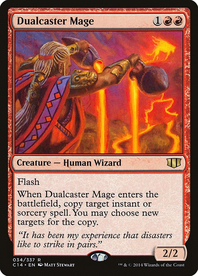 Dualcaster Mage (34) [C14]