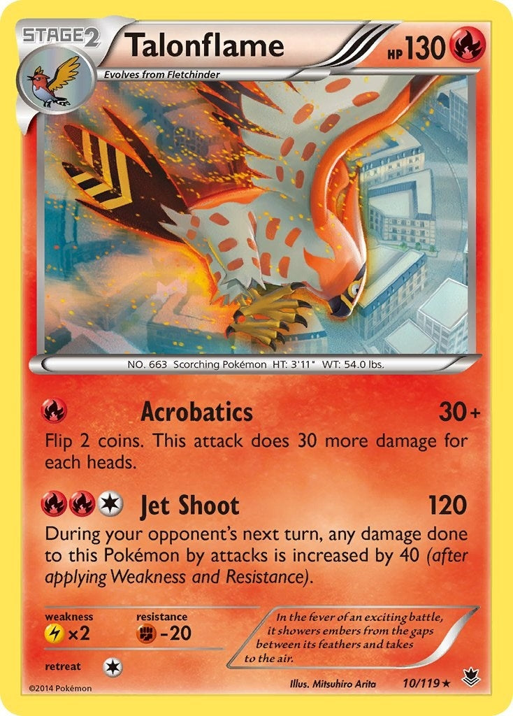 Talonflame (10/119) [PHF]