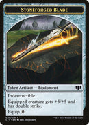 Stoneforged Blade Germ Double sided Token (30 // 14) [C14]