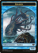 Kraken Zombie Blue Double sided Token (9 // 11) [C14]