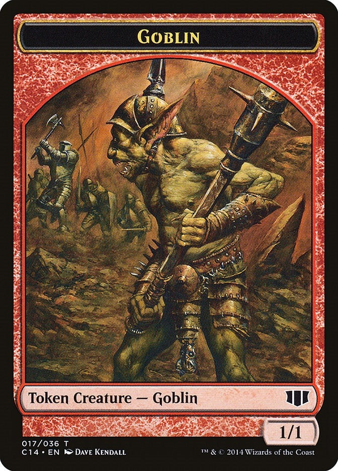 Goblin Goat Double sided Token (17 // 3) [C14]