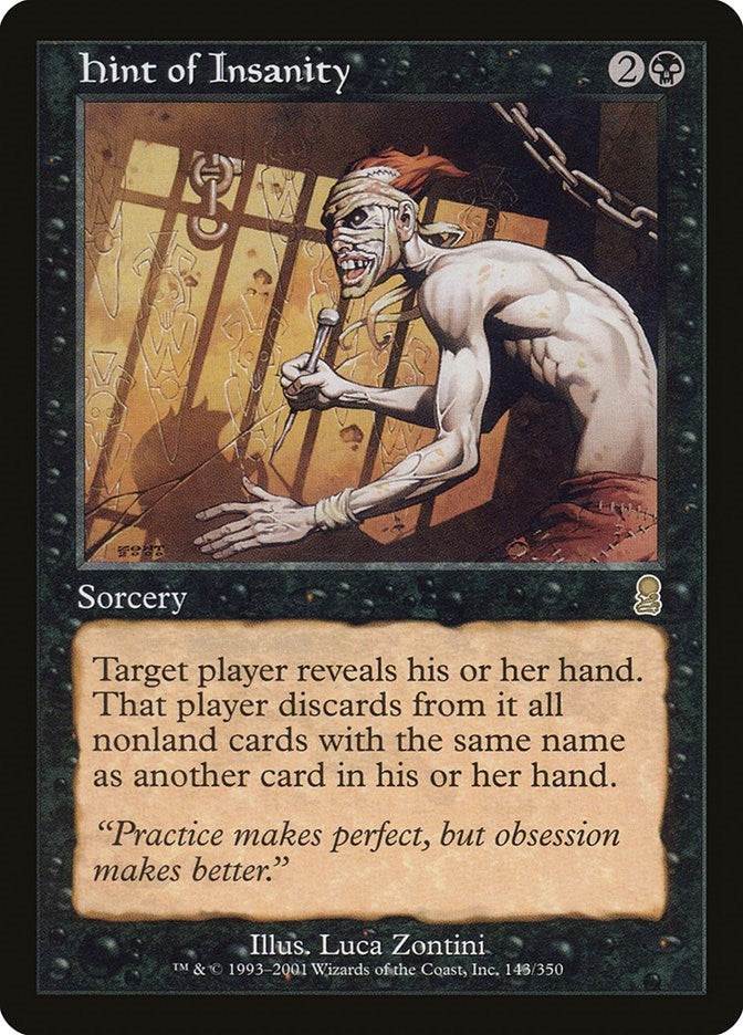 Hint of Insanity (143) [ODY]