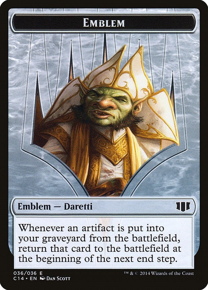Emblem Daretti Scrap Savant Tuktuk the Returned Token (36 // 31) [C14]