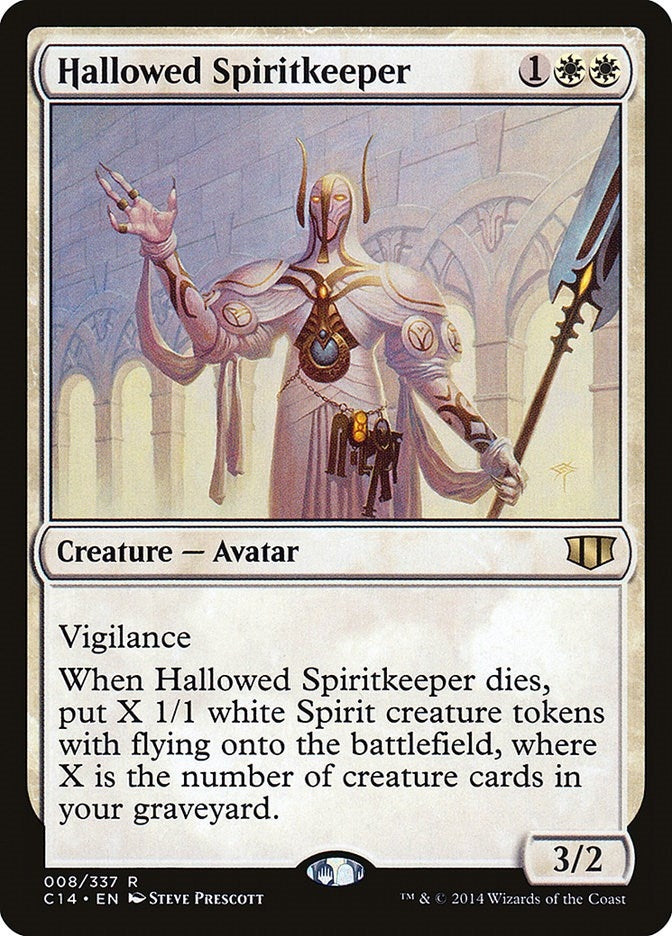 Hallowed Spiritkeeper (8) [C14]