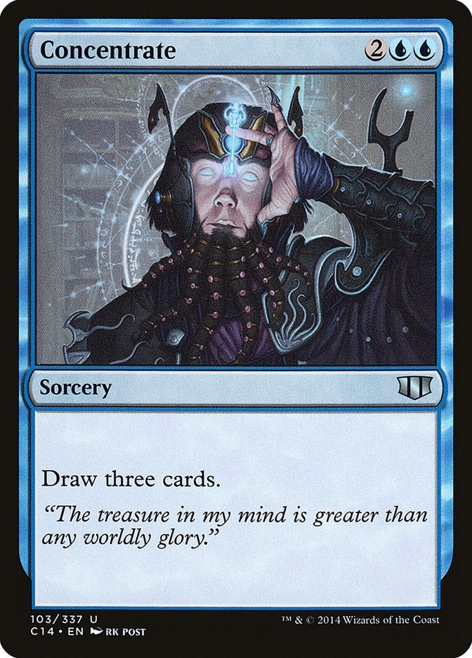 Concentrate (103) [C14]