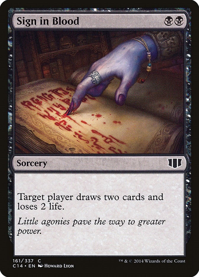 Sign in Blood (161) [C14]