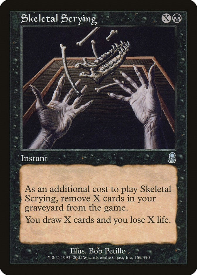 Skeletal Scrying (161) [ODY]