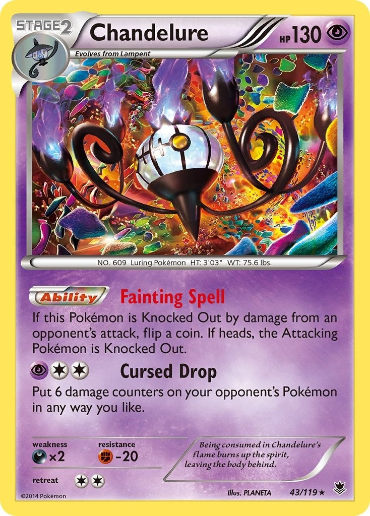 Chandelure (43/119) [PHF]