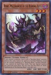 Rubic Malebranche of the Burning Abyss (NECH-EN082) [NECH]