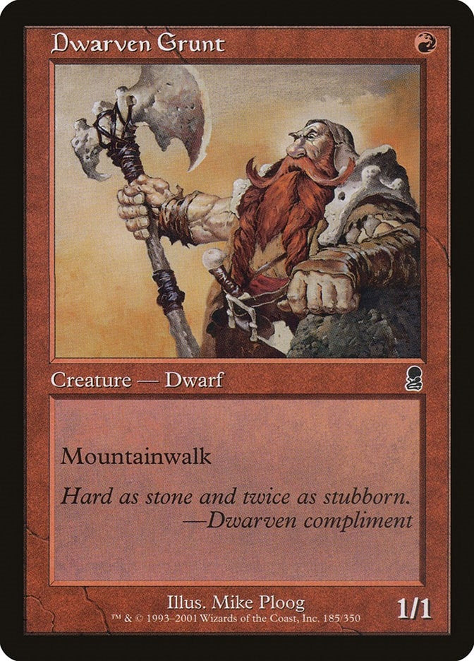 Dwarven Grunt (185) [ODY]