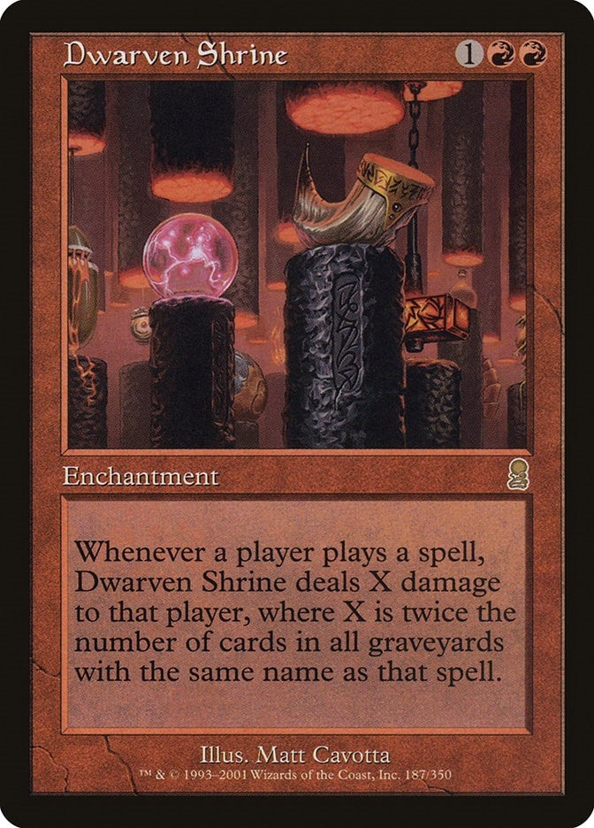 Dwarven Shrine (187) [ODY]