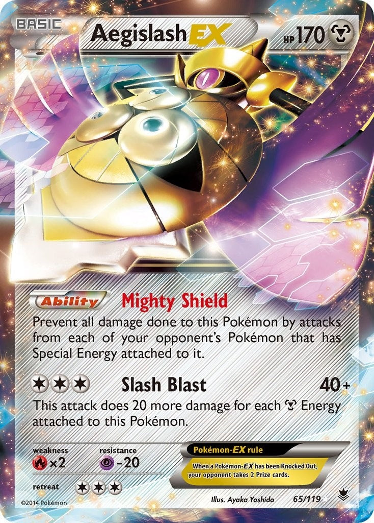Aegislash EX (65/119) [PHF]