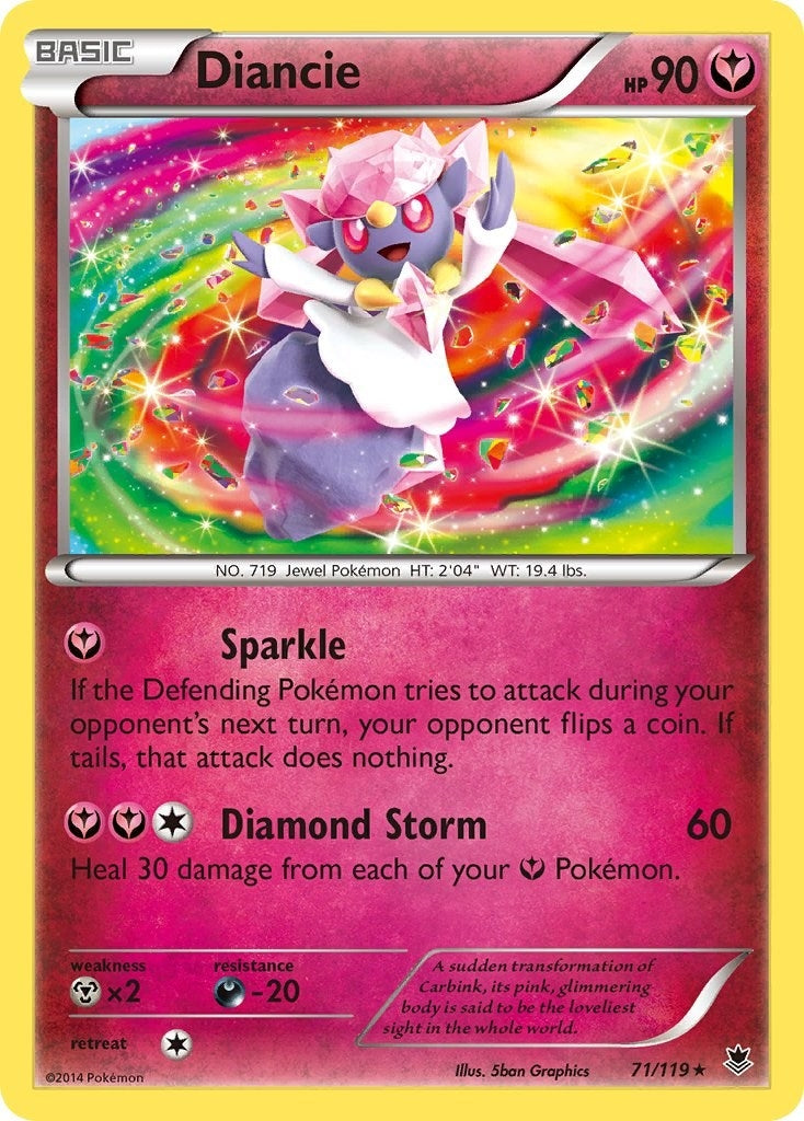 Diancie (71/119) [PHF]