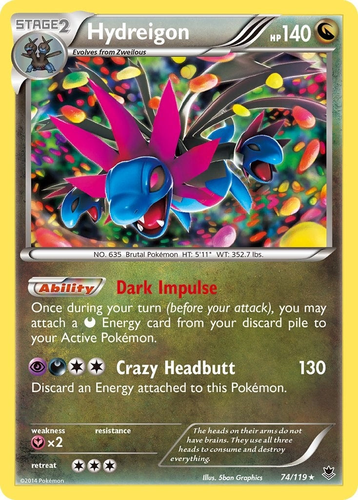 Hydreigon (74/119) [PHF]