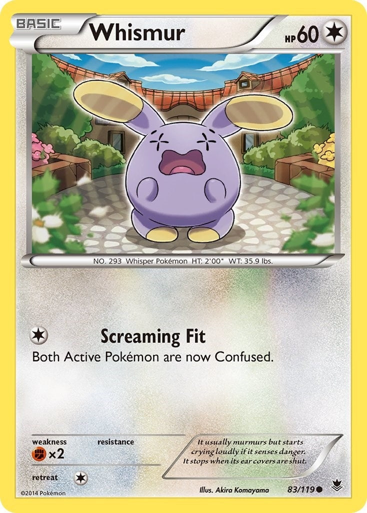 Whismur (83/119) [PHF]