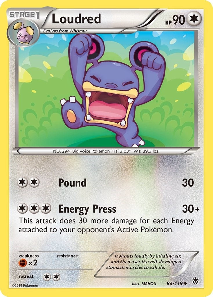 Loudred (84/119) [PHF]