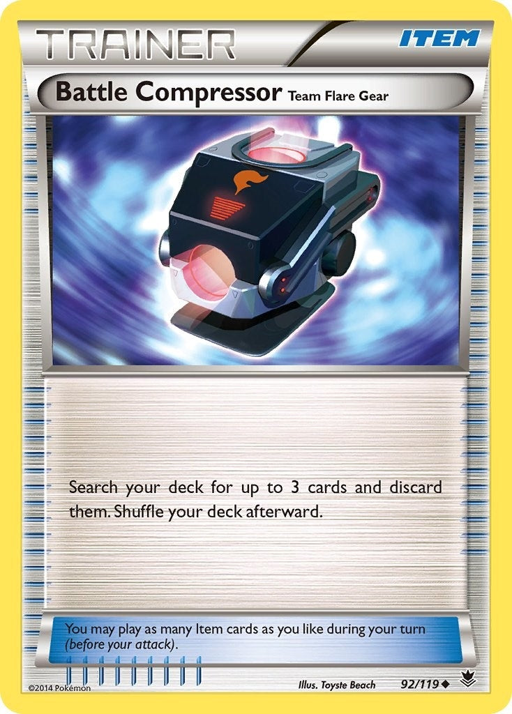 Battle Compressor (92/119) (XY - Phantom Forces)
