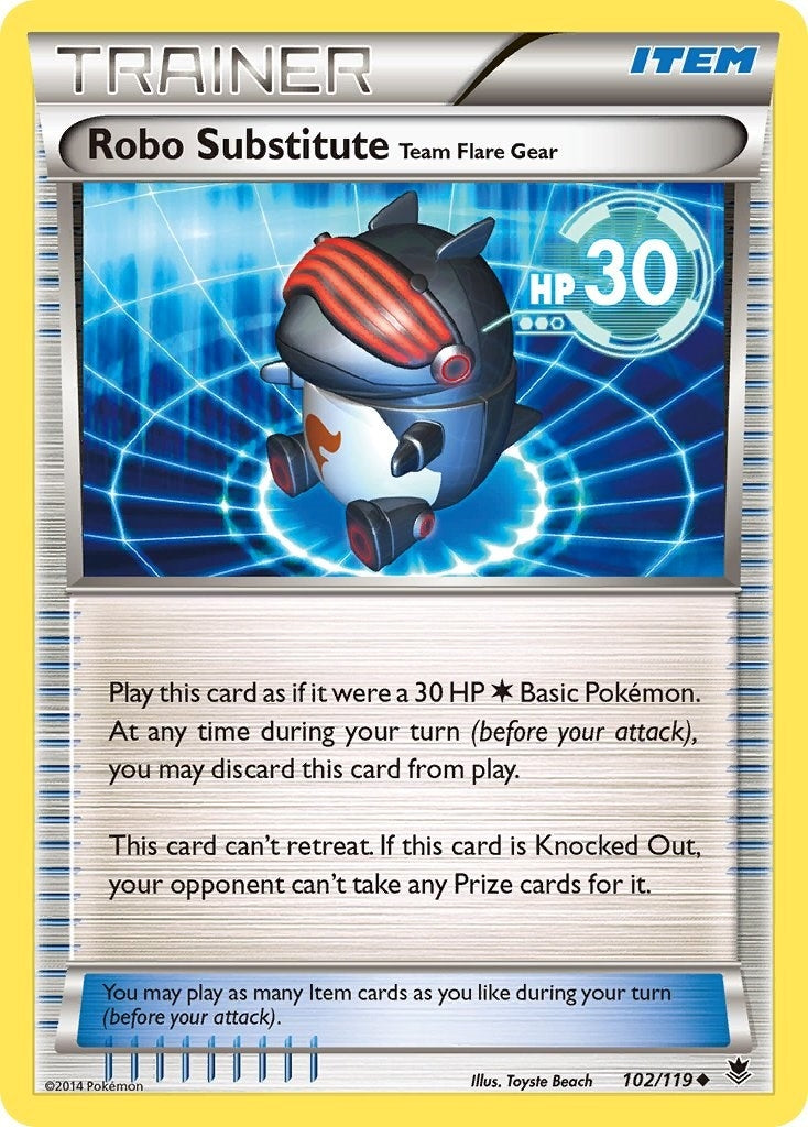 Robo Substitute (102/119) [PHF]