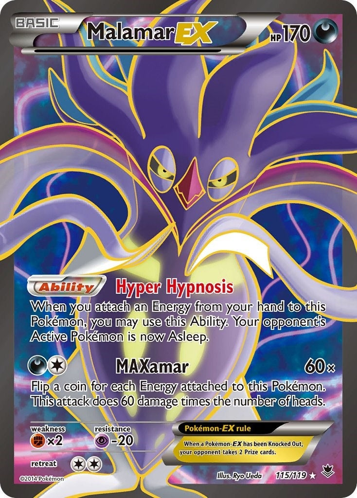Malamar EX 115 Full Art (115/119) [PHF]