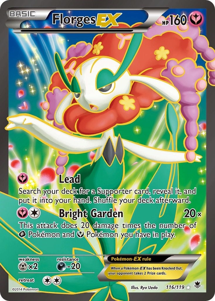 Florges EX (116 Full Art) (116/119) (XY - Phantom Forces)