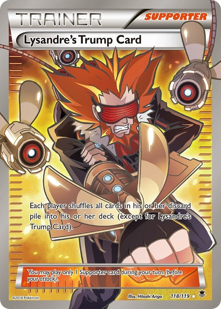Lysandres Trump Card 118 Full Art (118/119) [PHF]