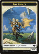 Kor Soldier Pegasus Double sided Token (4 // 5) [C14]