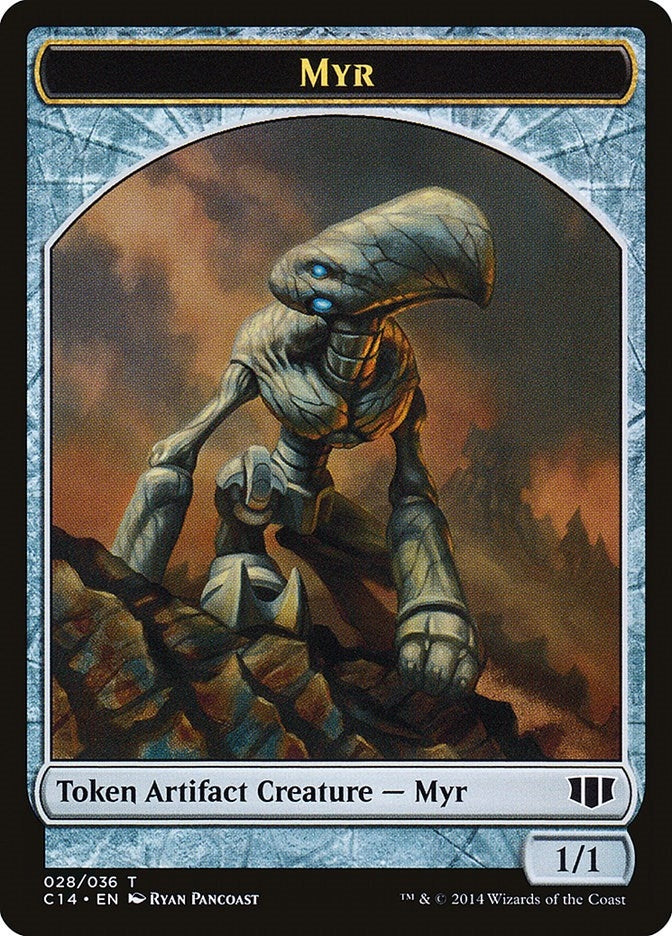 Myr Pentavite Double sided Token (28 // 29) [C14]