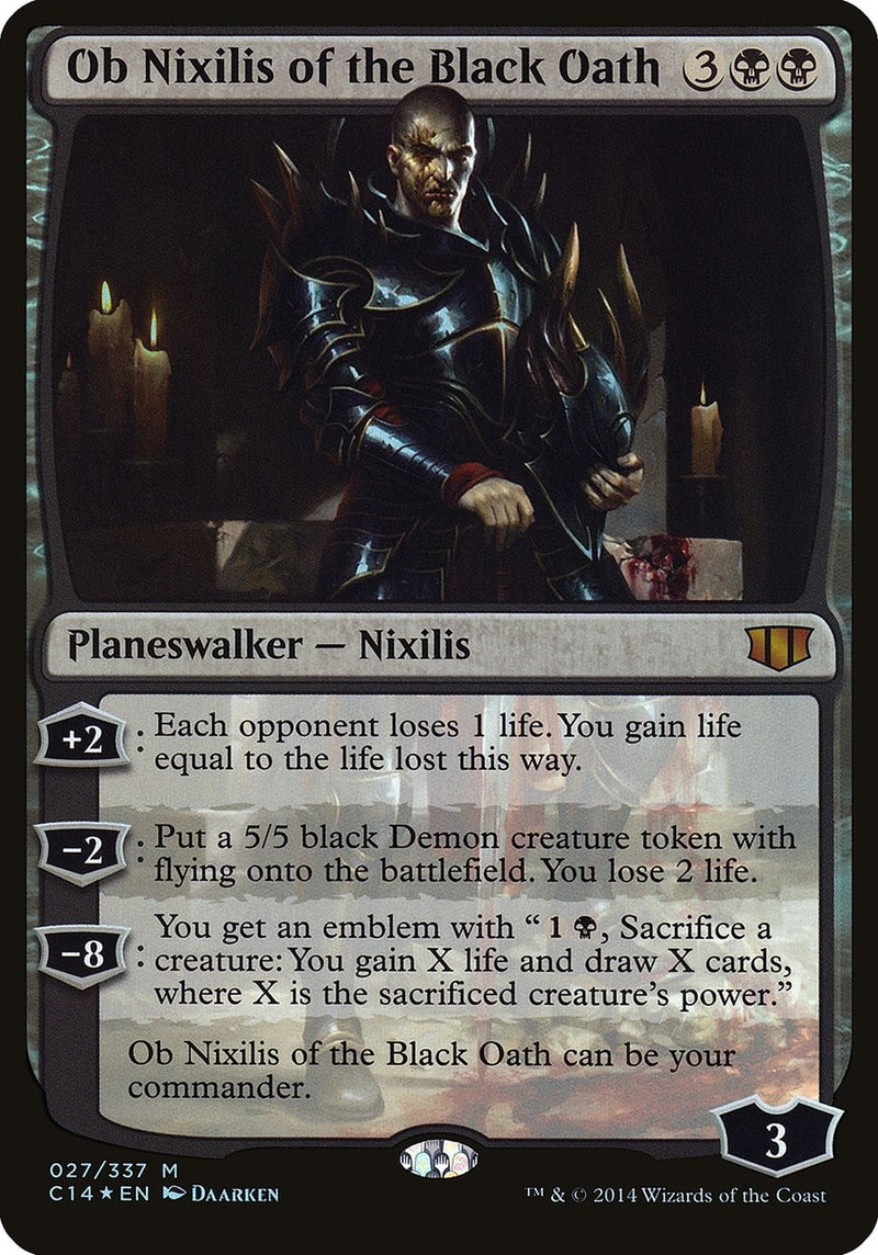 Ob Nixilis of the Black Oath Commander 2014 (27) [OVER]