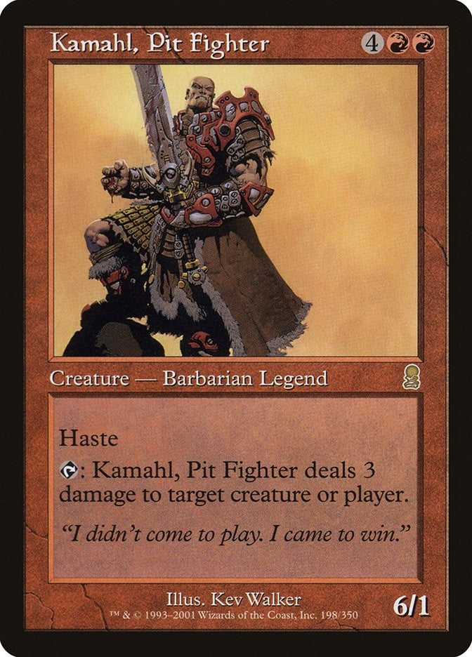 Kamahl Pit Fighter (198) [ODY]