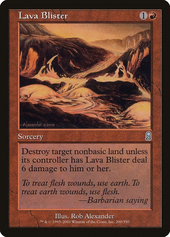 Lava Blister (200) [ODY]