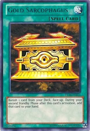 Gold Sarcophagus Blue (DL18-EN011)
