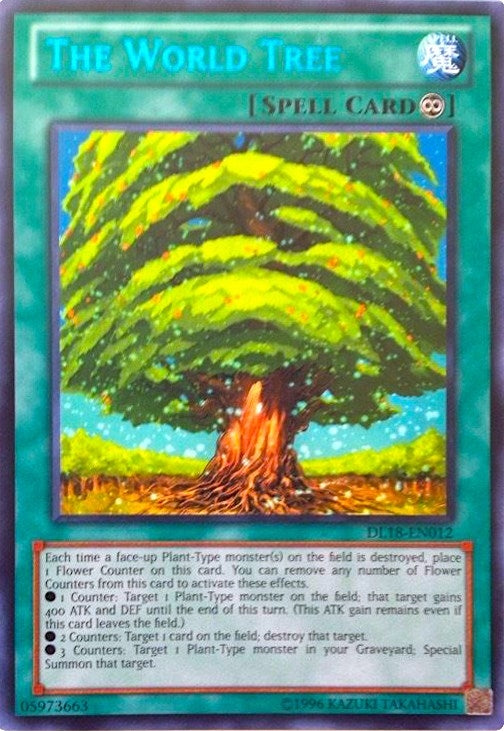 The World Tree Blue (DL18-EN012)