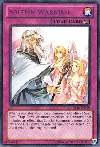 Solemn Warning Purple (DL18-EN019)