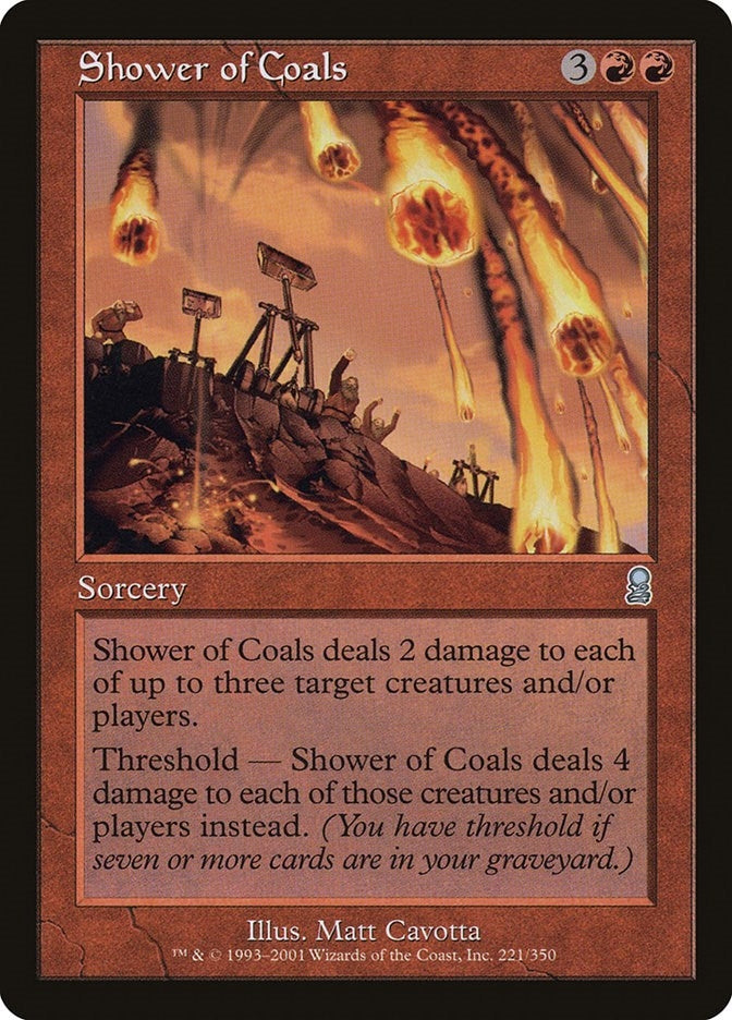 Shower of Coals (221) [ODY]