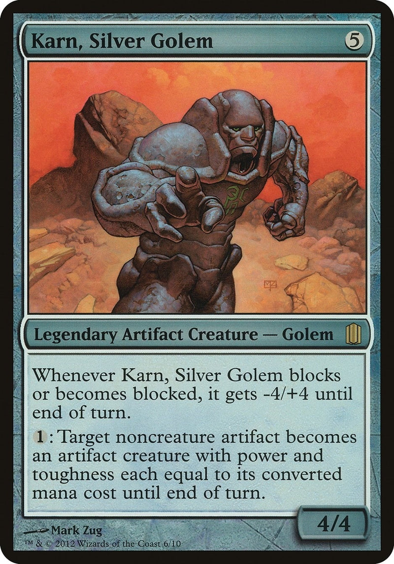 Karn Silver Golem Commanders Arsenal [OVER]