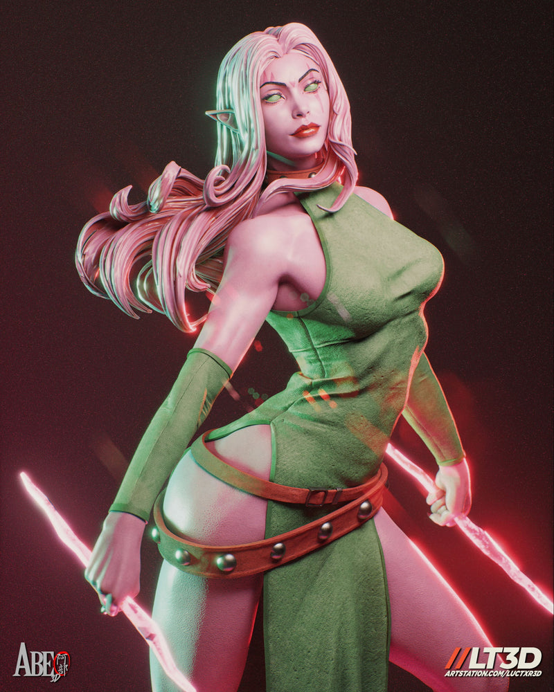 Blink Resin Statue - view 4