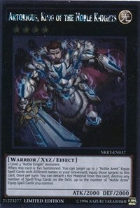 Artorigus King of the Noble Knights (NKRT-EN037) [NKRT]