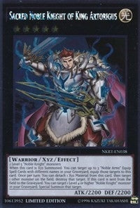 Sacred Noble Knight of King Artorigus (NKRT-EN038) [NKRT]