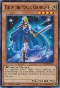 Tyr of the Nordic Champions (LC5D-EN186) [LC05]