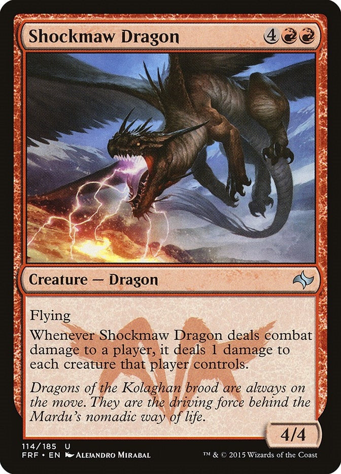 Shockmaw Dragon (114) [FRF]