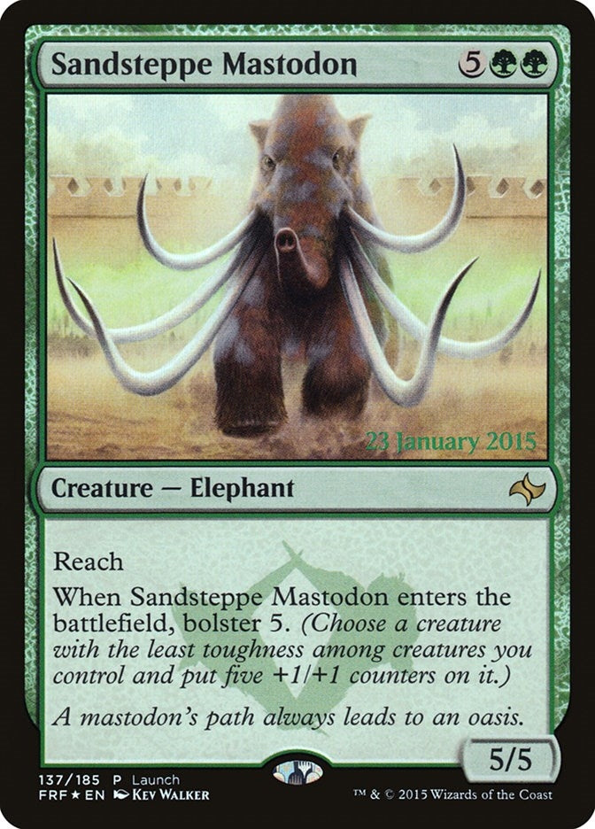 Sandsteppe Mastodon (137) [LARP]